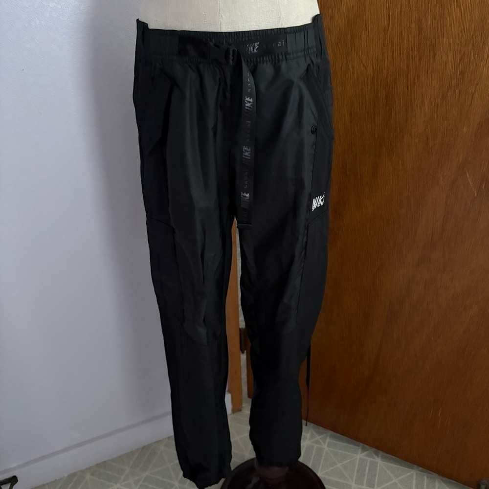 NIKE x SACAI sz S Black Belted Cargo Pants DQ9060